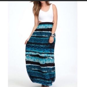 Bebe Cut Out Maxi Dress